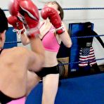 Third pic of  Courtney vs Erika – Female Boxing | - Hit the Mat  
