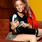 Fourth pic of Jenna in Jenna in footfetish