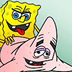 Second pic of Sexy Sponge Bob underwater crasy orgy cartoon porn xxx