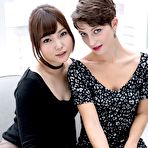 First pic of Shino Aoi and Marie, 碧しの, マリー, Japanese Lesbian Sex 無修正日本人レズセックス
