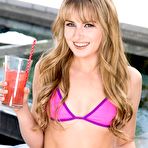 First pic of Scarlett Sage Kinky Bikini Blonde by the Pool