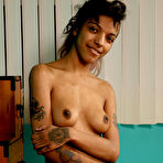 Second pic of Yvette in Yvette in exotic and hairy