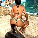 Second pic of Favelada morena na beira da piscina dançando funk - Cnn Amador