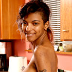 Second pic of Yvette in Yvette in exotic and hairy
