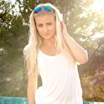 First pic of Cayla Lyons Strips in the Hot Sun