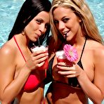 First pic of Xo Gisele in the Pool with a Friend