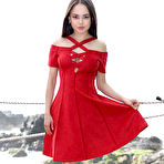 First pic of Li Moon Red Dress