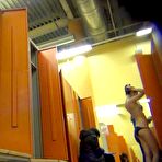 Fourth pic of Shower Spy Cameras: Brunette girl is getting ready for a sprinkle ride