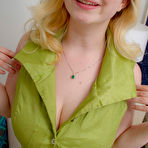 Fourth pic of Mim Turner Green Dress Cosmid - Curvy Erotic