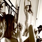 First pic of Milena D does a lesbian private dance with friend Olya