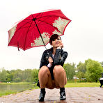 Third pic of Jeny Smith Posing in the Rain