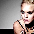 Second pic of Lindsay Lohan posing nude in shoked photosession for Muse