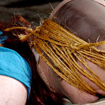 First pic of SexPreviews - Claire Adams redhead is bound and masked for spanking by lezdom Sister Dee