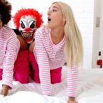 First pic of Evil clown attacks two girlfriends