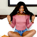 Fourth pic of Shaved brunette ebony ashley pink.. at Teen Sex Pic