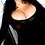 First pic of Rachell Aldana Black Dress Seduction - Curvy Erotic