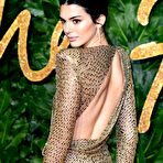 Second pic of Kendall Jenner Shows Her Tits And Ass In A See Thru Dress