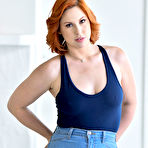 First pic of Edyn Blair Strips off her Blue Jeans