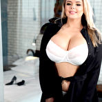 Third pic of Vivian Blush Overcoat Lingerie - Curvy Erotic