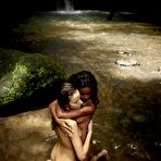 Fourth pic of Putri and Clover in Bali Waterfall by Hegre-Art (12 photos) | Erotic Beauties