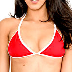 First pic of Sophia Leone Red Bikini