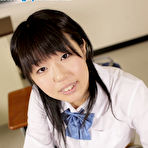 First pic of Japanese schoolgirl Masami Ono showing her shaved hole