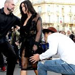 Third pic of Kim Kardashian has her butt kissed by journalist in Paris