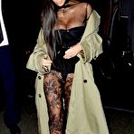 Second pic of Kim Kardashian attending the Balenciaga show in Paris