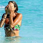 Third pic of Elle Macpherson in a bikini on a beach in the Bahamas