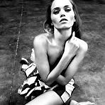 Second pic of Abbey Lee Kershaw Nude Black And White - Scandal Planet