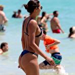 First pic of Lais Ribeiro in bikini on a beach in Miami