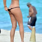Second pic of Selena Weber sexy ass in thong black bikini