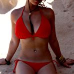 First pic of Prime Curves - Kirstie Red Bikini