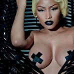 Third pic of Nicki Minaj topless with pasties in music video