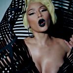 Fourth pic of Nicki Minaj topless with pasties in music video