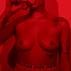 First pic of Halsey sexy and topless smoking photos