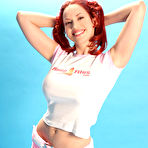 First pic of Bianca Beauchamp is a Big Busty Flirt in a Company Shirt