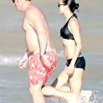 Third pic of Jennifer Connelly in bikini at a beach in St Barts