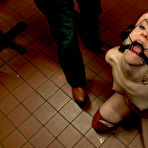 Second pic of The mouth and pussy of this pretty girl Juliette are gagged with the guy’s dick