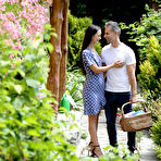 First pic of Freya Dee makes love to her boyfriend at a romantic picnic