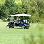 First pic of Sunny Day Golf Cart Anal with Zazie - All Girl Annihilation