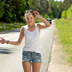 First pic of Faina Bona in Hitchhiker