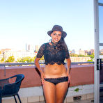 Second pic of Lena Moore On The Balcony Cosmid - Prime Curves