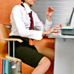 First pic of SecretaryPantyhose :: Elena horny office pantyhose girl