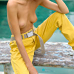 Third pic of Katya Clover Teasing in Pants by the Pool