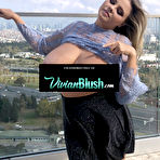 Second pic of Vivian Blush Topless Underboob