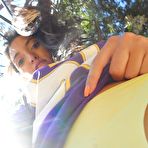 First pic of Frida Sante backyard selfies (12 pics)