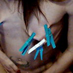 First pic of Clothespins on my boobs - Passion-Girl - German Amateur - 17 Pics - xHamster.com