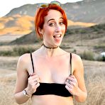 Second pic of Daring redhead Luna FTV flashes her small titties - FTV Girls Pics