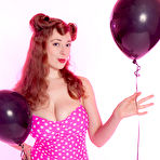 First pic of Busty Misha Lowe with Balloons